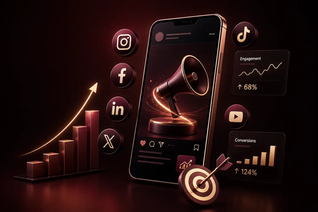 SOCIAL MEDIA MARKETING FREELANCER IN JEDDAH, text representing image